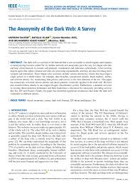 Pdf The Anonymity Of The Dark Web A