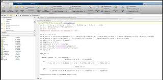 Matlab Code For The System The