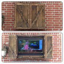 Bust Of Flat Screen Tv Covers Outdoor