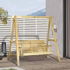 Outsunny 2 Seat Porch Swing Loveseat