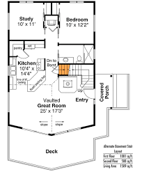 Mountain House Plan With Vaulted Owner