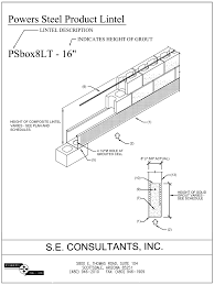 powers steel lintel designs powers