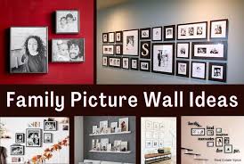 Family Picture Wall Ideas And Diy