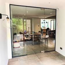 Swing Frameless Glass Door For Office