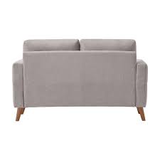 Sofa Loveseat With Solid Wood Legs