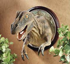 T Rex Dinosaur Wall Mount Head Trophy