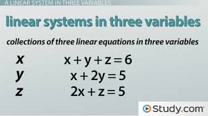 Solve The System Of Equations Left