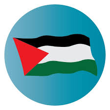 Palestine Flag Icon Vector Ilration