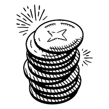 Coin Stack Money Icon Png Design