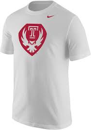 Nike Temple Owls White Primary Logo