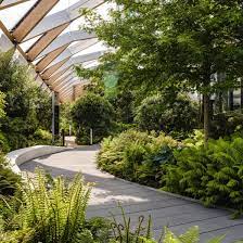Crossrail Place Roof Garden Canary Wharf