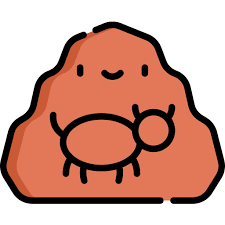 Cave Painting Kawaii Lineal Color Icon