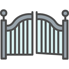 Gate Generic Outline Color Icon