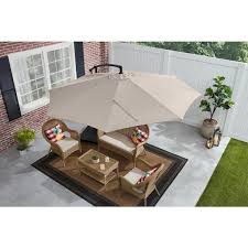 Stylewell 10 Ft Steel Cantilever Patio