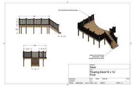 Plans For Above Ground Pool Deck 12x16