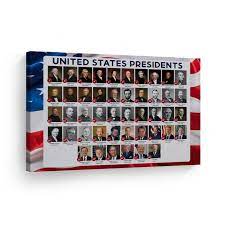 America Collage Canvas Wall
