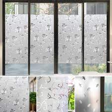 Window Bathroom Glass Door Privacy