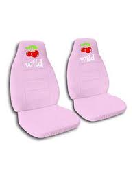 Cute Pink Roses Car Seat Covers