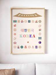 Korean Art Poster Korean Culture