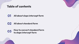 To Slope Intercept Form Presentation