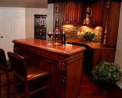 75 Red Dark Wood Floor Home Bar Ideas