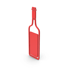Symbol Bottle Red Png Images