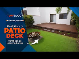 Building A Low Profile Patio Deck With