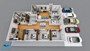 Design And Render 2d Floor Plan 3d