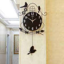 Wall Clock A Bird Dec