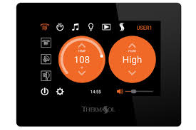 In Shower Touchscreen Controller By