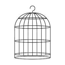 Bird Cage Icon Vector Ilration