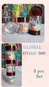 Global Transpa Pet Jar 500 For