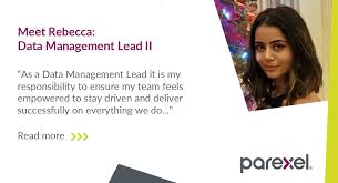Meet Rebecca Senior Data Management Lead