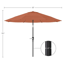 Aluminum Outdoor Patio Umbrella