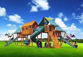 Imagination Wooden Jungle Gym