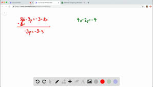 Solve Each System Of Linear Equations