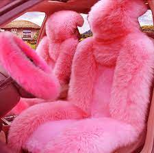 Genuine Australian Sheepskin Fur Car