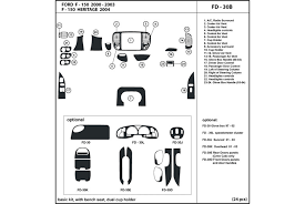 Dl Auto Ford F 150 2001 2003 Dash Kits