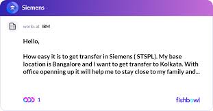Get Transfer In Siemens