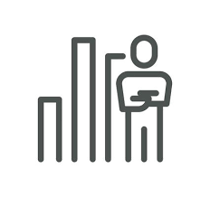 Graph Related Icon Outline And Linear