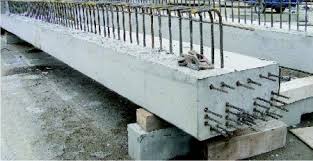 retroed reinforced concrete beam