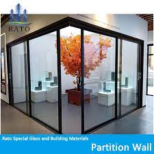 Double Glass Partition Wall