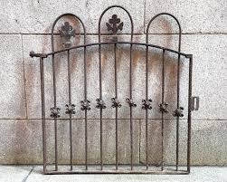 Antique Victorian Iron Entrance Gate