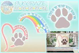 pet memorial e rainbow bridge svg