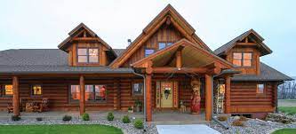The Starview Log Home Floor Plans Nh