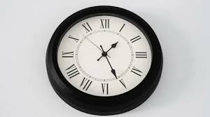 Time Backwards Clock Stock Footage