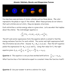 Solved Atomic Orbitals Bonds And