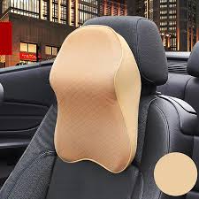 Car Seat Headrest Pad 3d Memory Foam