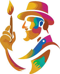 Artist Painter Vector Logo Symbol Icon