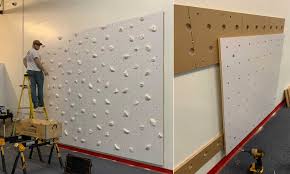 Modular Rock Climbing Wall Panels